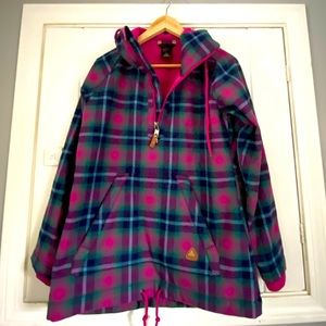 LAST CALL Burton Dryride Flannel Hoodie